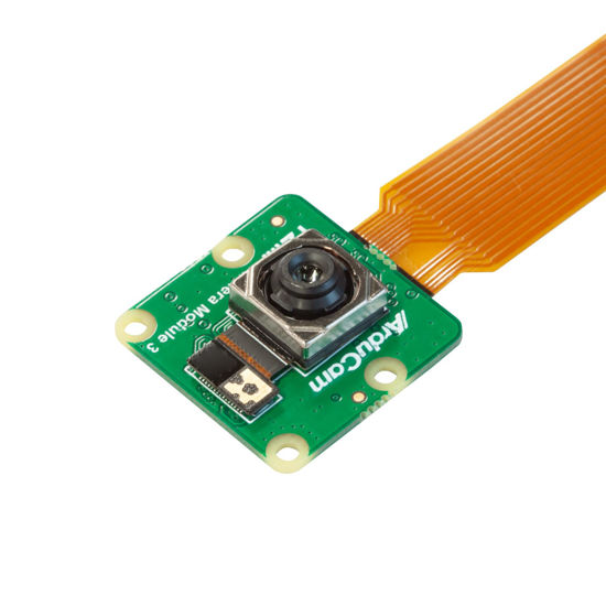 Picture of Arducam for Raspberry Pi Camera Module 3, 12MP IMX708 75°(D) Autofocus Pi Camera V3, 15-22pin FFC Cable