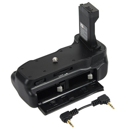 Picture of DSTE Pro EOS-800D Vertical Battery Grip Compatible with Canon EOS 800D T7i X9i 77D 9000D Digital Camera as LP-E17
