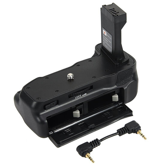 Picture of DSTE Pro EOS-800D Vertical Battery Grip Compatible with Canon EOS 800D T7i X9i 77D 9000D Digital Camera as LP-E17