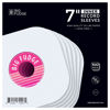 Picture of Big Fudge Vinyl Record Inner Sleeves 100x | Made from Heavyweight & Acid Free Paper | Album Covers with Round Corners for Easy Insert | Slim Record Jackets to Protect Your LPs & Singles | 7"