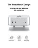 Picture of GEWOKLIY Mac Mini M4 Stand, Aluminum Mount for 2024 Mac Mini M4 and M4 Pro, Built in Chill, Access to Power Button, Anti-Slip │ Mac Mini M4 Accessories