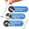Picture of Phone Mini Cleaning Brush Kit, Anti-Clogging Nylon Cleaner for Phone Speaker and Receiver, Multifunctional Cleaning Tool Compatible with Airpods, iPhone, Keyboard, Car Vent - 10 Pcs
