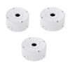 Picture of Universal Bullet Security Camera Junction Box Mount Bracket Plastic Rainproof Junction Box Mount Bracket for IP Camera Electric Enclosure, Indoor/Outdoor Wall Cable Junction Base Boxes (3 Pack)