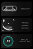 Picture of FreedConn QC Bluetooth 5.2 Motorcycle Bluetooth Headset, Helmet Headphones Speakers with Strong Bass, 1100mAh Hands Free Earphones with Hard Mic, IP67 Waterproof, Music Call Control, Wake Up Siri
