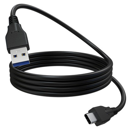 Picture of Zosvoses UC-E24 USB Cable Compatible with Nikon ZFC, Z6, Z7, D6, D780, OM-D E-M1 Mark III, for Canon EOS R, RP, R3, GX7, 3, R5, R6 Camera, 3.3ft