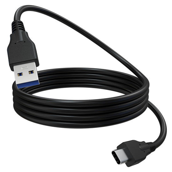 Picture of Zosvoses UC-E24 USB Cable Compatible with Nikon ZFC, Z6, Z7, D6, D780, OM-D E-M1 Mark III, for Canon EOS R, RP, R3, GX7, 3, R5, R6 Camera, 3.3ft