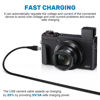 Picture of Zosvoses UC-E24 USB Cable Compatible with Nikon ZFC, Z6, Z7, D6, D780, OM-D E-M1 Mark III, for Canon EOS R, RP, R3, GX7, 3, R5, R6 Camera, 3.3ft