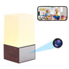 Picture of Yuehetian Hidden Camera Spy Camera Night Light, Nanny Cam Hidden Camera with HD 4K Video, Night Vision, Motion Detection, Adjustable Light Color, Hidden Security Camera Indoor for Home
