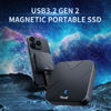 Picture of Fikwot 500GB External SSD, Magnetic Portable SSD, with Magnetic Ring, Up to 1050MB/s, USB 3.2 Gen2 External Solid State Drives, Compatible with iPhone 15/15 Pro, Tablets, MacBook, etc(FP70)