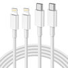 Picture of USB C to Lightning Cable [Apple MFi Certified] 2Pack 10FT iPhone Fast Charger Cable Power Delivery Type C Charging Cord Compatible with iPhone 14 13 13 Pro Max 12 12 Pro Max 11 XS XR X 8