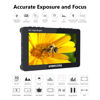 Picture of ANDYCINE A6 II 5.5 Inch Touchscreen DLSR Camera Video Field Monitor 1600nits High Brightness Camera Focus Monitor Support Waveform 3D LUT,F970 External Plate(Battery,Carry Case Include Bundle)