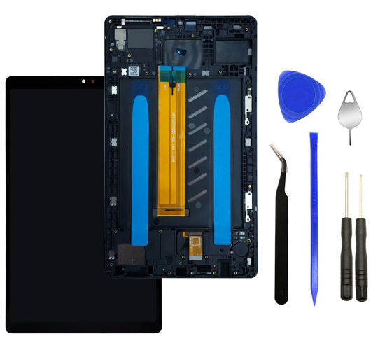 Picture of Eaglewireless LCD Display Touch Screen Digitizer Assembly Replacement with Frame for Samsung Galaxy Tab A7 Lite SM-T220 SM-T227U+Toolkit