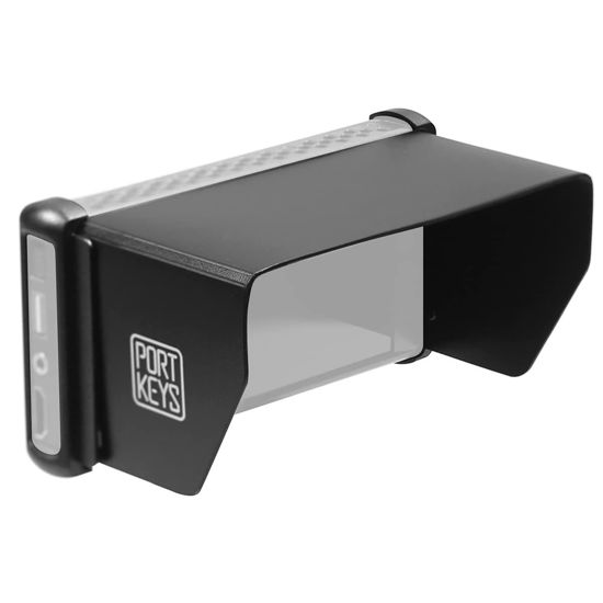 Picture of Portkeys PT6 Camera Field Monitor Sunshade Visor with Drop-Proof Rubber Case