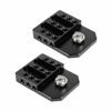 Picture of CAMVATE Versatile Top/Bottom Plate with Multiple 1/4"-20 Threads for Director's Monitor Cage Rig(2 Pieces) - 2140