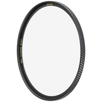 Picture of B+W 77mm Basic Clear MRC 007M Glass Filter