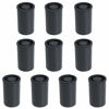 Picture of 10 Pieces Film Canisters Plastic Film Canister Plastic Film Canister Holder Empty Camera Reel Containers Empty Camera Reel Storage Containers Case Plastic Storage Case with Lids, Black