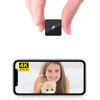 Picture of 4K Mini Spy Camera,1800mAh Battery,Indoor Small WiFi Wireless Nanny Cam Home Security Cameras Tiny Office Secret Surveillance Cams with 100 Days Standby Phone APP AI Human Detection Auto Night Vision