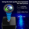 Picture of 4K Mini Spy Camera,1800mAh Battery,Indoor Small WiFi Wireless Nanny Cam Home Security Cameras Tiny Office Secret Surveillance Cams with 100 Days Standby Phone APP AI Human Detection Auto Night Vision