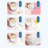 Picture of Simccppley Cute Mini Desktop Vacuum, Hellolo Cat Portable USB Vacuum Cleaner for Cleaning Eraser Chips, Dust, Debris, Computers, Keyboards and Cars (Pink-Cat)