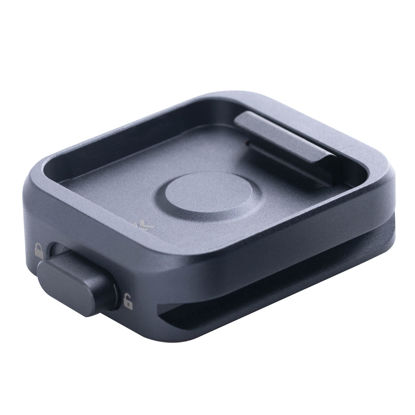 Picture of PGYTECH Quick Release Plate Clamp, with 1/4" and 3/8" Threaded Holes, Arca Swiss Interface, Suitable for Photo Cameras, Tripods, Gimbals