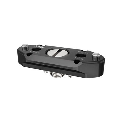Picture of Nitze NATO Rail with 3/8” Screw with Removable ARRI Locating Pins - N49-D3/8