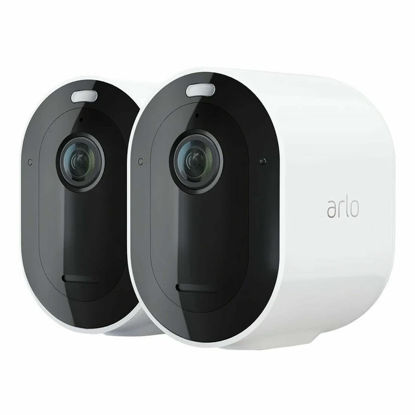 Picture of Arlo VMC2230-100NAR Essential Spotlight Wireless Camera (2 Pack) 1080p Video, Color Night Vision, 2 Way Audio, Direct to WiFi No Hub Needed - Certified Refurbished, White (Renewed)