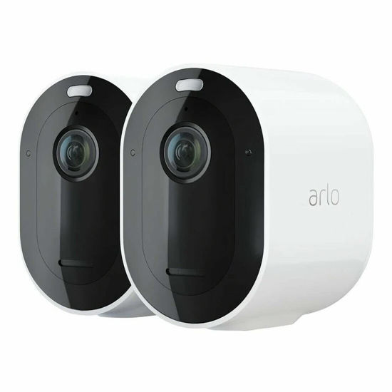 Picture of Arlo VMC2230-100NAR Essential Spotlight Wireless Camera (2 Pack) 1080p Video, Color Night Vision, 2 Way Audio, Direct to WiFi No Hub Needed - Certified Refurbished, White (Renewed)