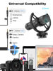 Picture of SYNCO M2S Video Microphone, Mini Cardioid Directional On-Camera Mic for DSLR Camera Smartphone with 3.5mm, Compact Shotgun Microphone
