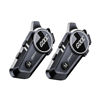 Picture of JZAQ Motorcycle Helmet Bluetooth Headset Helmet Bluetooth Intercom 2 Riders Noise Cancellation Speakers Communication Systems Motorcycle Riding/ski/Cycling/Sports（2PC）