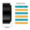 Picture of 46mm Metal Standard Screw-in Standard Lens Hood Sunshade with Centre Pinch Lens Cap for Canon Nikon Sony Pentax Olympus Fuji Sumsung Leica Camera +Cleaning Cloth