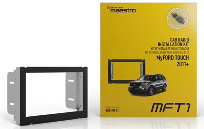 Picture of iDatalink Maestro KIT-MFT1 Dash Kit and T-Harness Solution for Select 2011-21 MyFORD Touch-Equipped Ford Vehicles (ADS-MRR or ADS-MRR2 Module Also Required)
