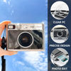 Picture of CAIYOULE Camera Case for Instax Mini Evo Case, PC Clear Case for Fujifilm Instant Mini Evo Camera with 9H Hardness Screen Protector, for Polaroid Mini Evo Accessories ，No Camera