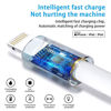 Picture of Apple Original Cable [Apple MFi Certified] Lightning to USB Cable Compatible iPhone 13/12/11 Pro Max/XS MAX/XR/XS/X/8/7/Plus/6S iPad AirPods,iPod Touch (1M/3.3FT) Original Certified - White