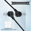 Picture of SPTSSWET Replacement Microphone Compatible with JBL Quantum Q100 Stereo Studio Gaming Headsets for PS5 PS4 PC Xbox MAC Professional Clear Crystal Sound Noise Isolation Mic,2.5mm Black