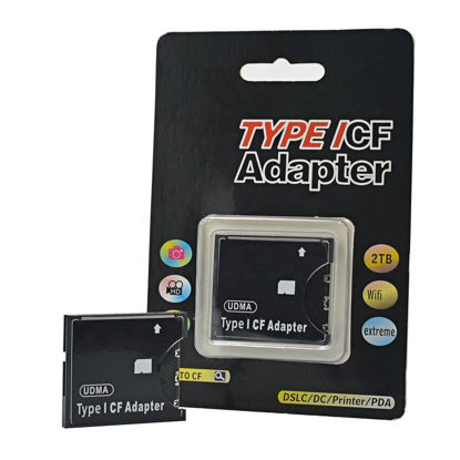 Picture of Sonilco High Speed Secure Digital to CF Standard Compact Flash Type I Card Adapter Compatible with Digital Cameras