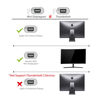 Picture of Answin HDMI to Mini DisplayPort Adapter, 4K HDMI to Mini DisplayPort Active HDMI 1.4 Source for Xbox One/360, Mac Mini, PC/Laptops to Mini DP 1.2 Out Monitor with DisplayPort/Mini DisplayPort