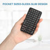 Picture of Rii Mini Bluetooth Keyboard,Portable Wireless Keyboard with Backlit,Rechargeable Mini Keyboard for Smart TV/Android TV Box/Smartphone/HTPC/IPTV, Black(Upgrade-TypeC)