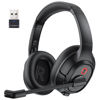 Picture of EKSA Wireless Headset with Mic for Work, Bluetooth 5.0 Headset with AI-Powered Noise Cancelling Microphone - Bluetooth Wireless Headphones with Mic for Work/PC/Laptop/Computer/Office/Zoom