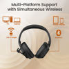 Picture of EKSA Wireless Headset with Mic for Work, Bluetooth 5.0 Headset with AI-Powered Noise Cancelling Microphone - Bluetooth Wireless Headphones with Mic for Work/PC/Laptop/Computer/Office/Zoom