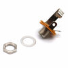 Picture of LOCHSOEL 6.35mm (1/4inch) Female Mono TS Socket Panel Mount Jacks, Patch Cables, Microphone Connector Adapter 6 Pack