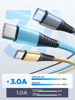Picture of USB C Cable 10FT 3Pack Fast Charging Nylon Braided Long Type C Charger Cable for Samsung Galaxy S24 S23 S22 S21 S10 S9 S8 A02s A03s A11 A12 A13 A14 A21 A22 A32 A42 A53, Tablet, LG, Moto, TCL