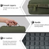 Picture of co2CREA Hard Travel Case Replacement for Flip 6 FLIP 5 Waterproof Portable Bluetooth Speaker (Green Case)