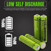 Picture of RocketBus 6-Pack BK-40AAABU Replacement 1.2V 400mAh Battery for Panasonic Cordless Phone System BK40AAABU