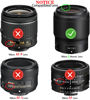 Picture of Nikon Z50 Z30 Z9 Z8 Z6 Z7 Z5 Z fc Front Body Cap & Rear Lens Cap Cover Fit for Nikon Z Mount for Zfc Z9 Z8 Z7 II Z7II Z6 II Z6II Z 5 Z 6 Z 7 Z 50 Z 9 Camera(for Accessories),[2 Sets]