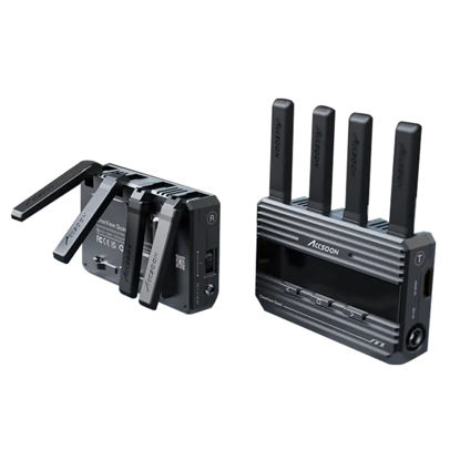 Picture of ACCSOON CineView Quad Wireless Video Transmission System 2.4+5Ghz Dual Channel Wireless HDMI&SDI Transmitter and Receiver 1080p 60fps 500ft Range Near-Zero Latency up to 4 Devices Monitoring