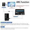Picture of HDMI Audio Extractor Splitter Adapter,HDMI to HDMI ARC + Optical SPDIF + 3.5mm Stereo Audio Out or HDMI ARC Adapter to Optical RCA 3.5MM Audio Support HDMI 2.0b HDCP 2.2