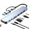 Picture of USB C Hub USB Splitter 8-in-1 USB Extender with 4 USB Port 1 USBC Jack TF/SD Card Reader 3.5mm Audio Output for MacBook Pro/iPad Pro/iPhone 15/Laptop/Galaxy Phones/More (1 to 8)
