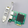 Picture of GLOTRENDS LE8202 2-Port Gigabit PCIe Ethernet Network Card, 2 x RTL8111H Chip, 2 x RJ45 LAN Port, PCIe X1 Installation