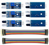Picture of WWZMDiB 6Pcs IR Infrared Sensor 3-Wire Reflective Photoelectric Module for Arduino
