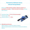 Picture of WWZMDiB 6Pcs IR Infrared Sensor 3-Wire Reflective Photoelectric Module for Arduino